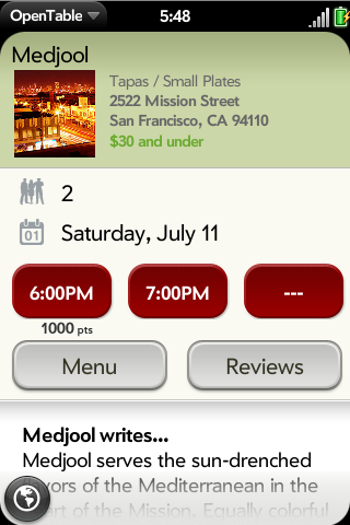  Two new apps for webOS